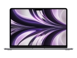 Apple MacBook Air - M2 - M2 8-core GPU - 8 GB RAM - 256 GB SSD - 13.6" IPS 2560 x 1664 (WQXGA) - IEEE 802.11b, IEEE 802.11a, IEEE 802.11g, IEEE 802.11n, IEEE 802.11ac, Bluetooth 5.0, IEEE 802.11ax (Wi-Fi 6) - Wi-Fi 6 - space grey - kbd: Danish