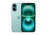 Apple iPhone 16 - 5G smartphone - dual-SIM / Internal Memory 128 GB - OLED display - 6.1" - 2556 x 1179 pixels - 2x rear cameras 48 MP, 12 MP - front camera 12 MP - teal