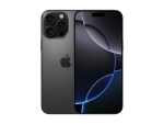 Apple iPhone 16 Pro Max - 5G smartphone - dual-SIM / Internal Memory 256 GB - OLED display - 6.9" - 2868 x 1320 pixels (120 Hz) - 3x rear cameras 48 MP, 48 MP, 12 MP - front camera 12 MP - black titanium