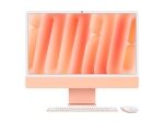 Apple iMac with 4.5K Retina display - All-in-one M4 up to - RAM 16 GB - SSD 256 GB - Apple M4 8-core - IEEE 802.11ax (Wi-Fi 6E), Bluetooth 5.3 - macOS Sequoia 15.0 - monitor: LED 24" 4480 x 2520 (4.5K) - orange