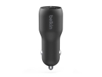 Belkin BOOST UP Dual Car Charger with PPS 37W car power adapter - USB, 24 pin USB-C - 37 Watt