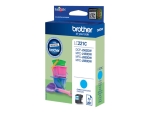 Brother LC221C - cyan - original - ink cartridge