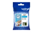 Brother LC421C - cyan - original - ink cartridge