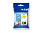 Brother LC421Y - yellow - original - ink cartridge