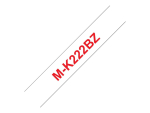 Brother M-K222BZ - tape - 1 cassette(s) - Roll (0.9 cm x 8 m)