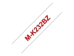 Brother M-K232BZ - non-laminated tape - 1 cassette(s) - Roll (1.2 cm x 8 m)