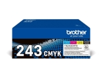 Brother TN243CMYK Value Pack - 4-pack - black, yellow, cyan, magenta - original - toner cartridge
