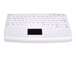 Active Key AK-4450-GUVS - keyboard - with touchpad - QWERTZ - German - white Input Device