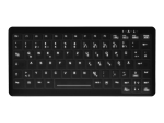 Active Key MedicalKey AK-C4110 - keyboard - wipe disinfection - QWERTY - US - black Input Device