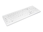 Active Key AK-C7012 - keyboard - compact, hygiene, fully sealed, IP68 - French - white Input Device
