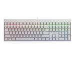 CHERRY MX 2.0S - keyboard - QWERTY - Europe - white Input Device