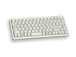 CHERRY Compact-Keyboard G84-4100 - keyboard - Pan Nordic - light grey Input Device