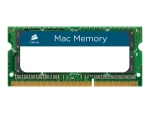 CORSAIR Mac Memory - DDR3 - kit - 16 GB: 2 x 8 GB - SO-DIMM 204-pin - 1333 MHz / PC3-10600 - unbuffered