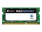 CORSAIR Mac Memory - DDR3 - module - 4 GB - SO-DIMM 204-pin - 1333 MHz / PC3-10666 - unbuffered