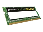 CORSAIR Value Select - DDR3L - module - 4 GB - SO-DIMM 204-pin - 1333 MHz / PC3-10600 - unbuffered