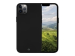 dbramante1928 Costa Rica - Back cover for mobile phone - silicone, recycled plastic - night black - for Apple iPhone 12, 12 Pro