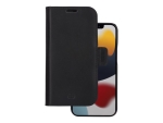 dbramante1928 Lynge - Flip cover for mobile phone - full-grain leather - black - for Apple iPhone 13 Pro Max