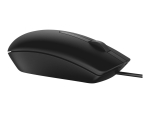 Dell MS116 - mouse - USB - black