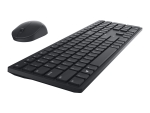 Dell Pro KM5221W - keyboard and mouse set - QWERTY - Pan Nordic - black Input Device