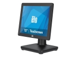 EloPOS System - with I/O Hub Stand - all-in-one - Celeron J4105 1.5 GHz - 4 GB - SSD 128 GB - LED 15"