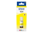 Epson EcoTank 104 - yellow - original - ink tank