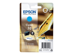 Epson 16 - cyan - original - ink cartridge