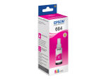 Epson T6643 - magenta - original - ink refill