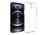 eSTUFF - Back cover for mobile phone - thermoplastic polyurethane (TPU) - clear - for Apple iPhone 13 Pro Max