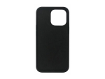 eSTUFF - Back cover for mobile phone - silicone - black - for Apple iPhone 13 Pro