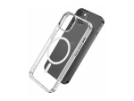 eSTUFF - Back cover for mobile phone - MagSafe compatibility - thermoplastic polyurethane (TPU) - clear - for Apple iPhone 13 mini