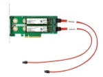 HPE Universal SATA HHHL M.2 Kit - interface adapter - M.2 Card - PCIe