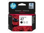 HP 47 - black - original - Ink Advantage - ink cartridge