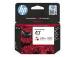 HP 47 - colour (cyan, magenta, yellow) - original - Ink Advantage - ink cartridge