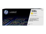 HP 508X - High Yield - yellow - original - LaserJet - toner cartridge (CF362X)