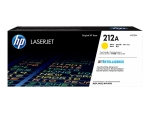 HP 212A - yellow - original - LaserJet - toner cartridge (W2122A)