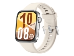 Huawei Watch Fit 4 - aluminium alloy - smart watch with strap - white - aluminum white