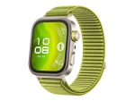Huawei Watch Fit 4 Pro - aluminium alloy - smart watch with strap - green - titanium green