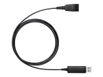 Jabra LINK 230 - Headset adapter - USB male to Quick Disconnect