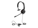 Jabra Evolve 30 II UC Mono - Headset - on-ear - wired - 3.5 mm jack