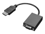 Lenovo adapter - HDMI / VGA - 20 cm