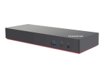 Lenovo ThinkPad Thunderbolt 3 Workstation Dock Gen 2 - port replicator - Thunderbolt 3 - 2 x DP, 2 x HDMI, Thunderbolt - 1GbE