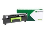 Lexmark - Extra High Yield - black - original - toner cartridge - LCCP, LRP