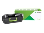 Lexmark 522HE - High Yield - black - original - toner cartridge - Lexmark Corporate