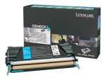 Lexmark - Extra High Yield - cyan - original - toner cartridge - LCCP, LRP