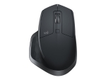 Logitech MX Master 2S - mouse - 2.4 GHz, Bluetooth - graphite