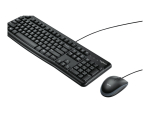 Logitech Desktop MK120 - keyboard and mouse set - French Input Device