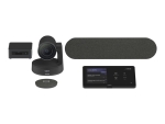 Logitech Medium Microsoft Teams Rooms with Tap + Rally System + Intel NUC - video conferencing kit - with Intel NUC Pro Kit NUC11TNKi5