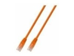 MicroConnect network cable - 50 cm - orange