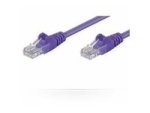 MicroConnect network cable - 50 cm - purple