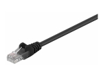 MicroConnect network cable - 50 cm - black